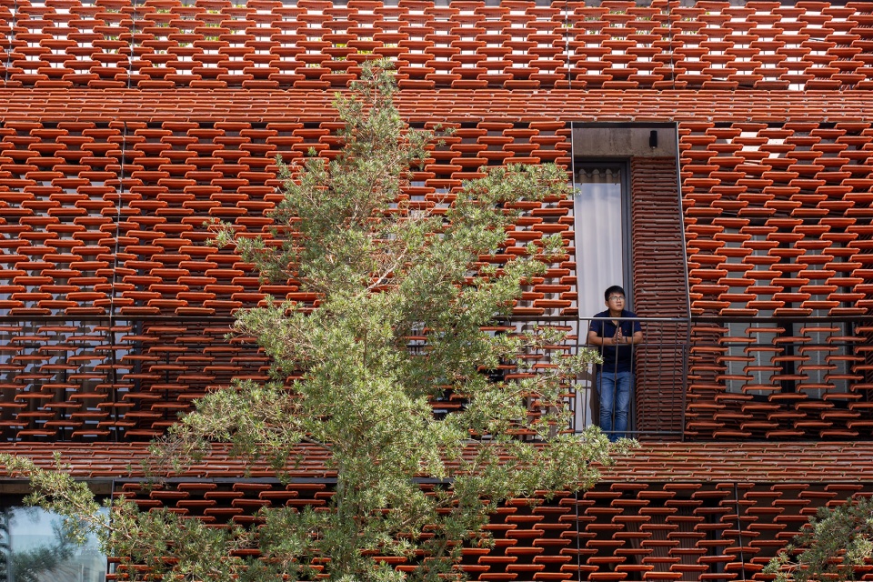 瓦巢住宅丨越南丨H&P Architects-17