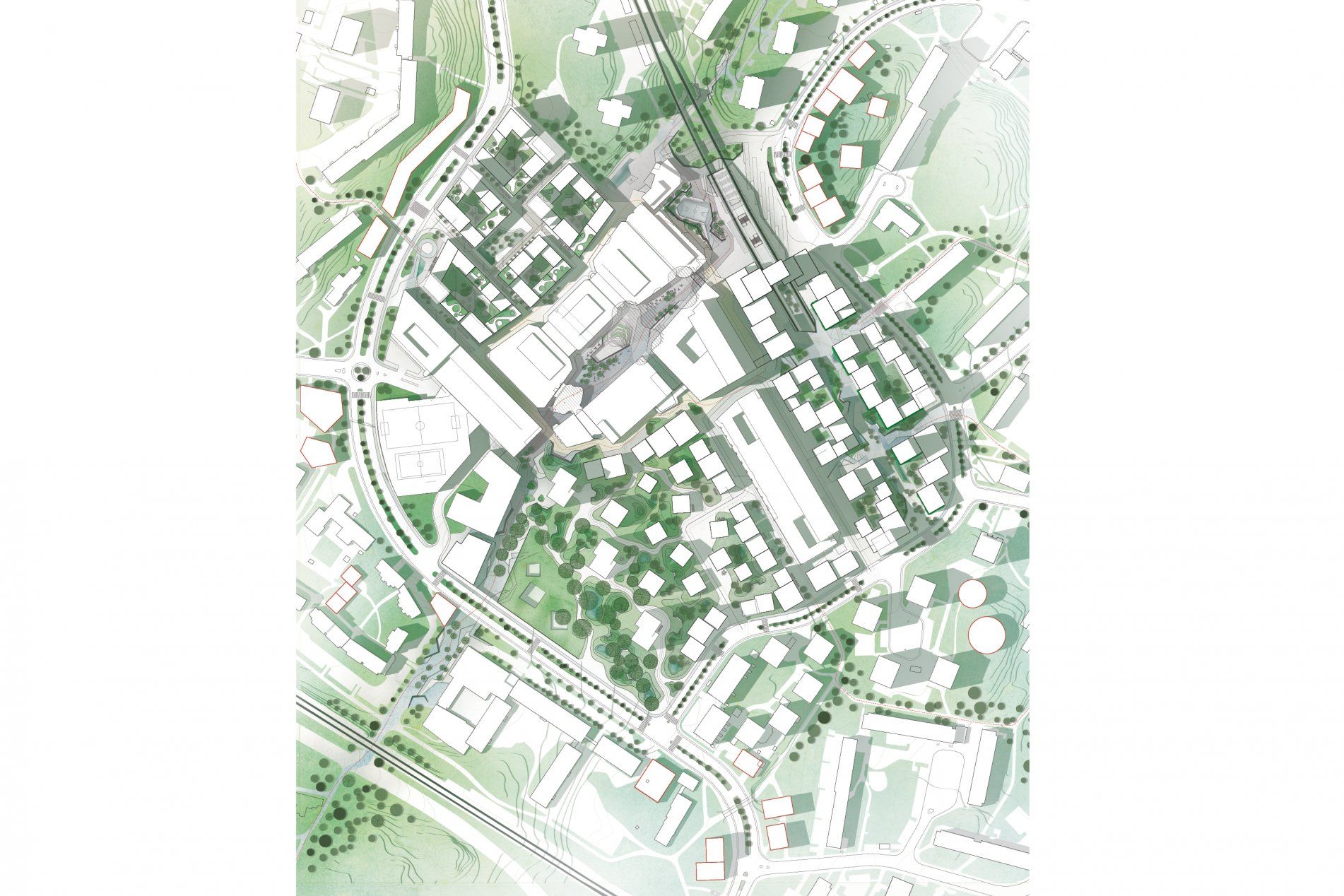 斯德哥尔摩 Farsta 中心改造-59