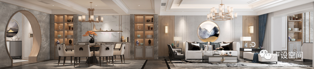 空中别墅丨卢迅设计-24