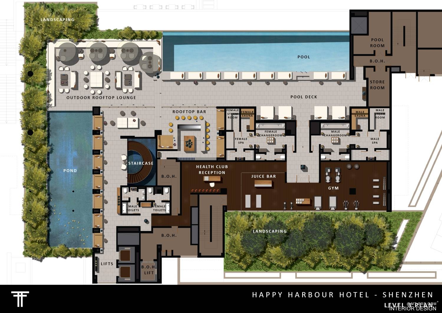 LAYAN DESIGN GROUP  深圳华侨城欢乐海岸蓝汐精品酒店方案-24