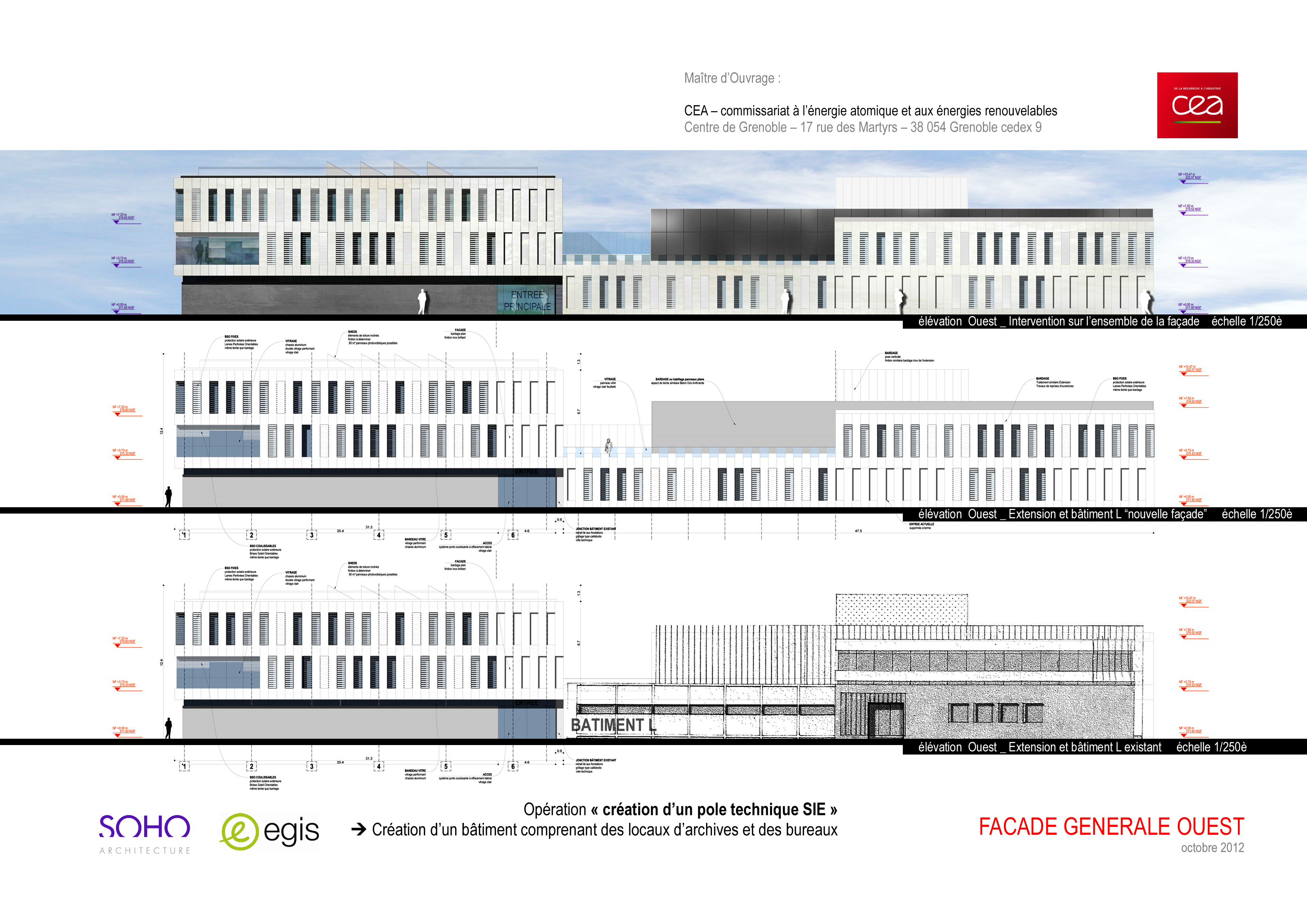 SOHO 建筑 | 格勒诺布尔 CEA 办公空间概念设计-11
