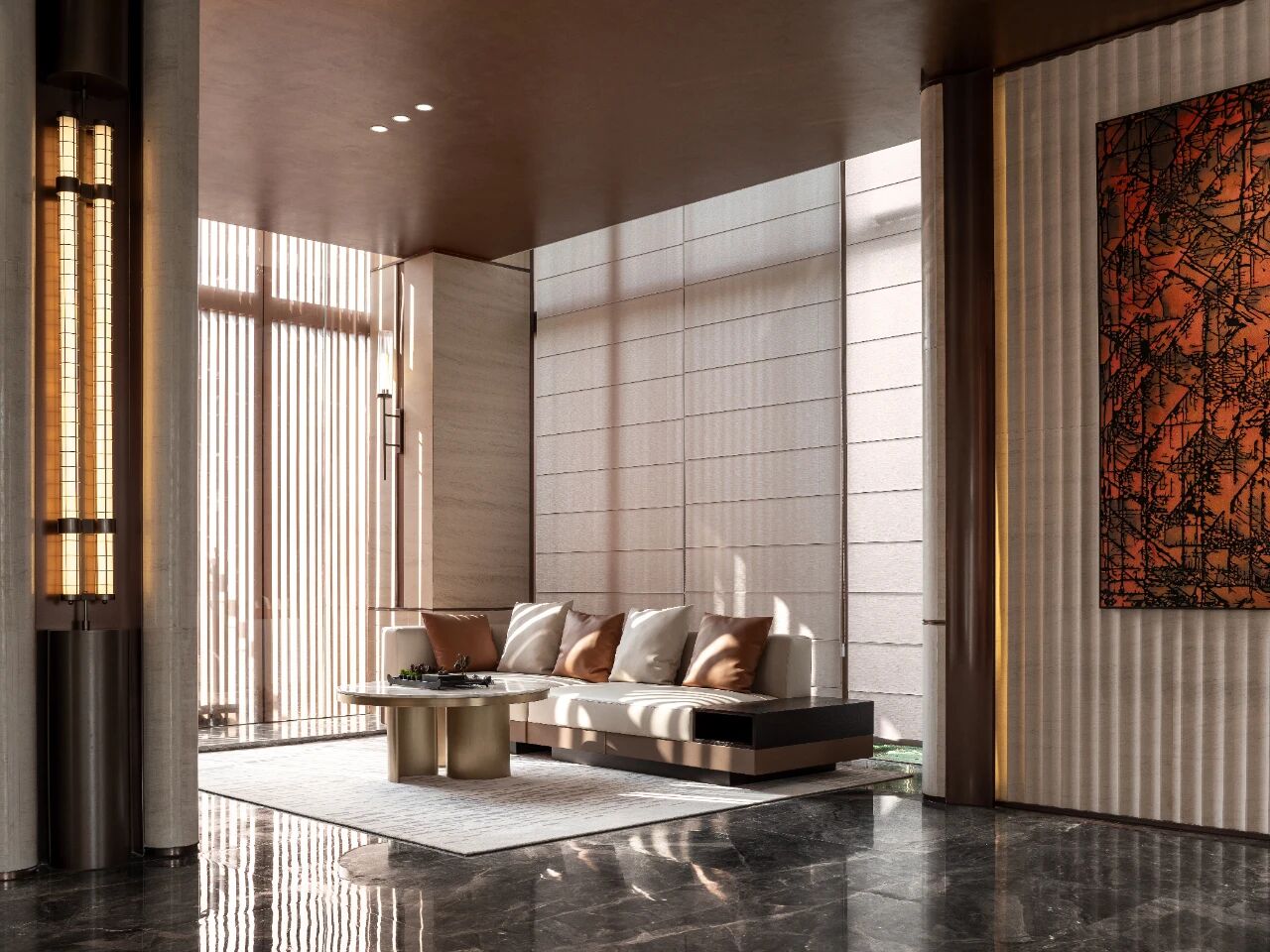 澜宸府城市会客厅丨中国济南丨慕恩设计-9