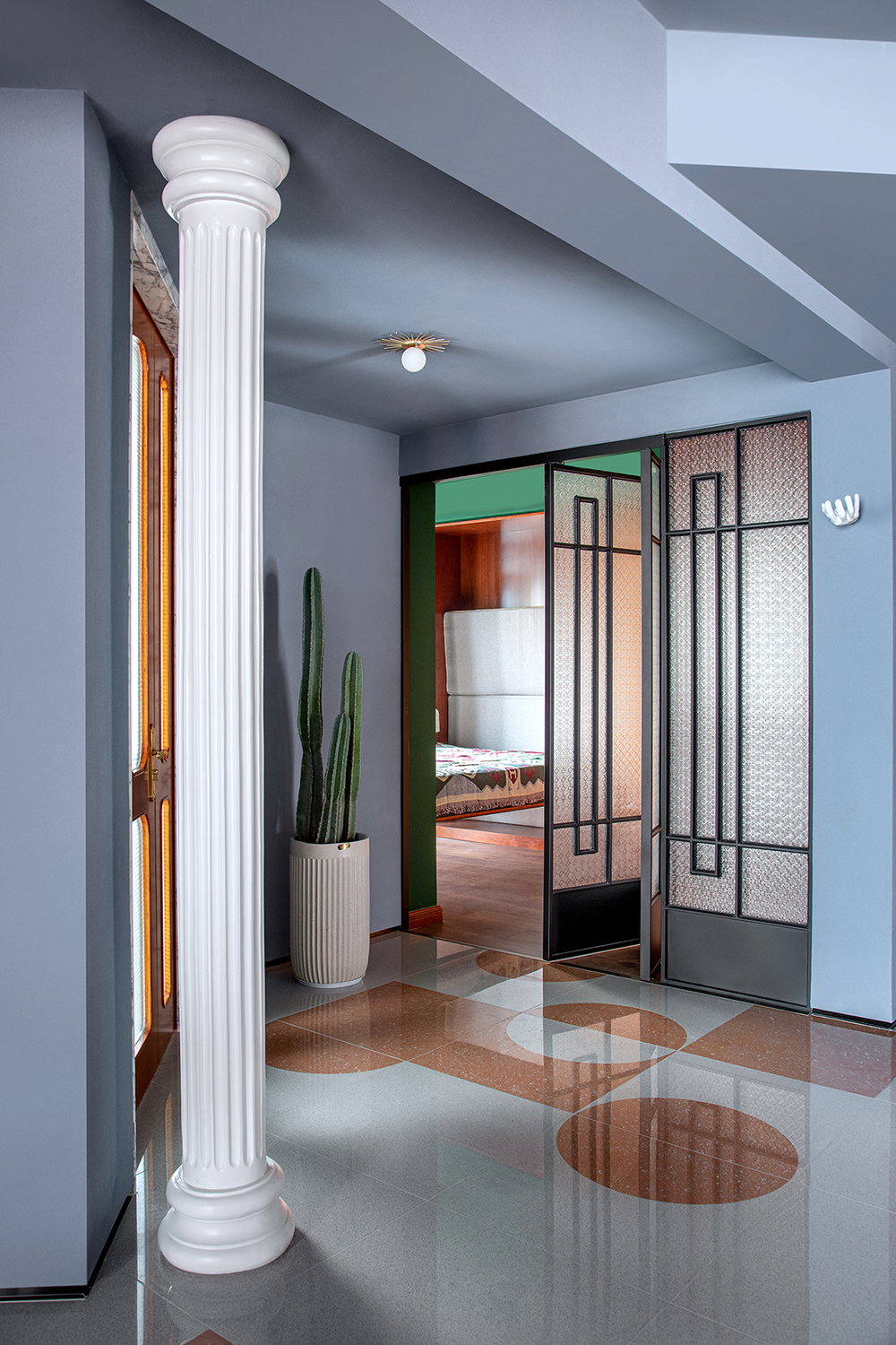 南洋复古风,151㎡家居空间的诗意探索-12