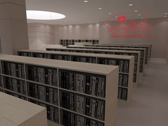 公共图书馆平面图设计项目-38