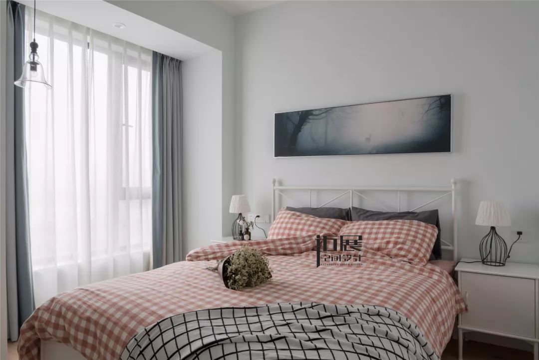 翔龙江畔 — 65㎡北欧，蓝色梦幻的少女心-46