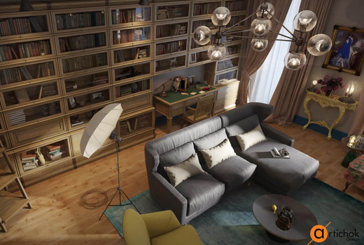 Apartment design. Colorful experiment - Art-i-chok-11