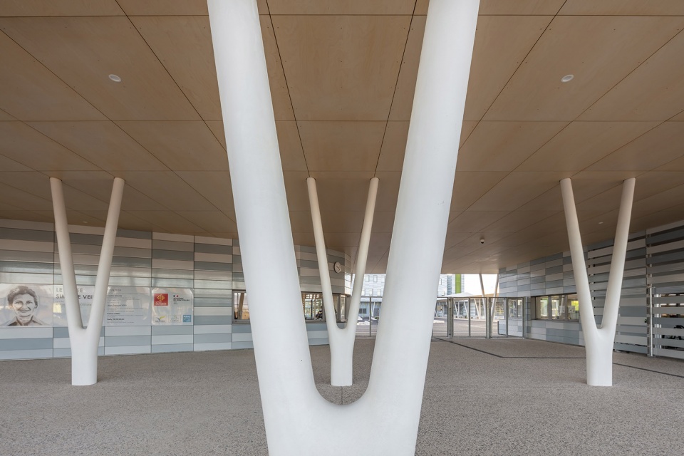 法国 Simone Veil 中学丨HellinSebbag Architectes Associés-40