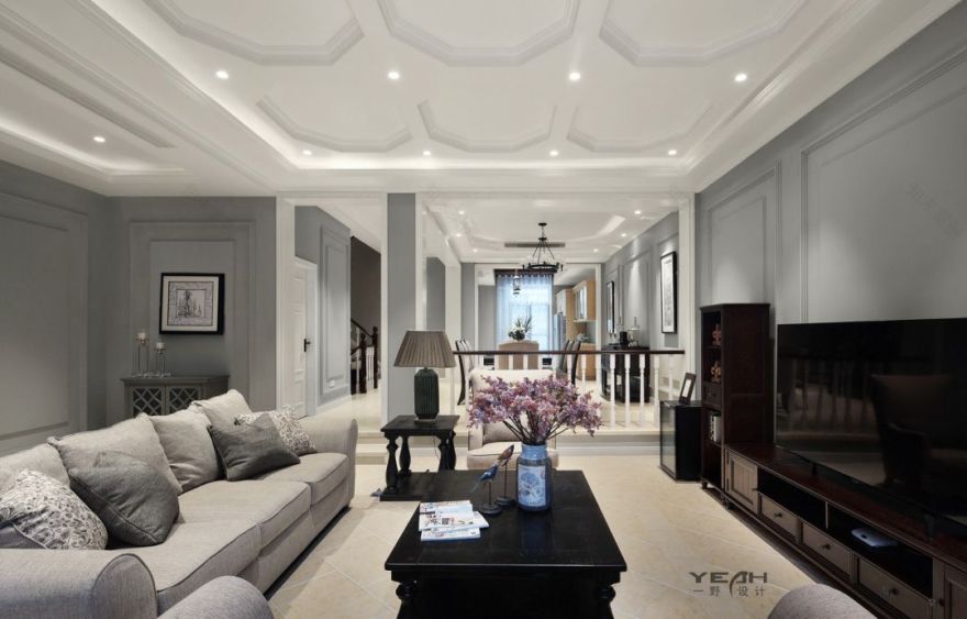 苏州璞缇墅 377㎡简美风格别墅设计,温馨活力空间-30