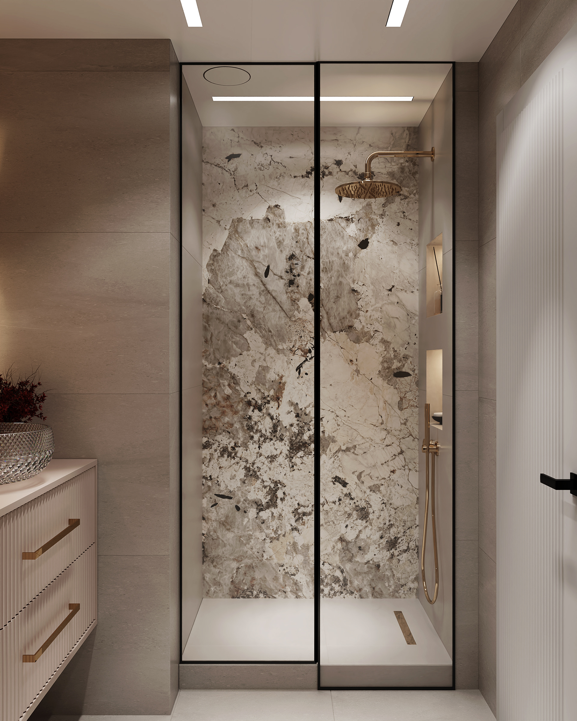 温馨暖色调舒适公寓丨Anastasia Ponomarenko-17