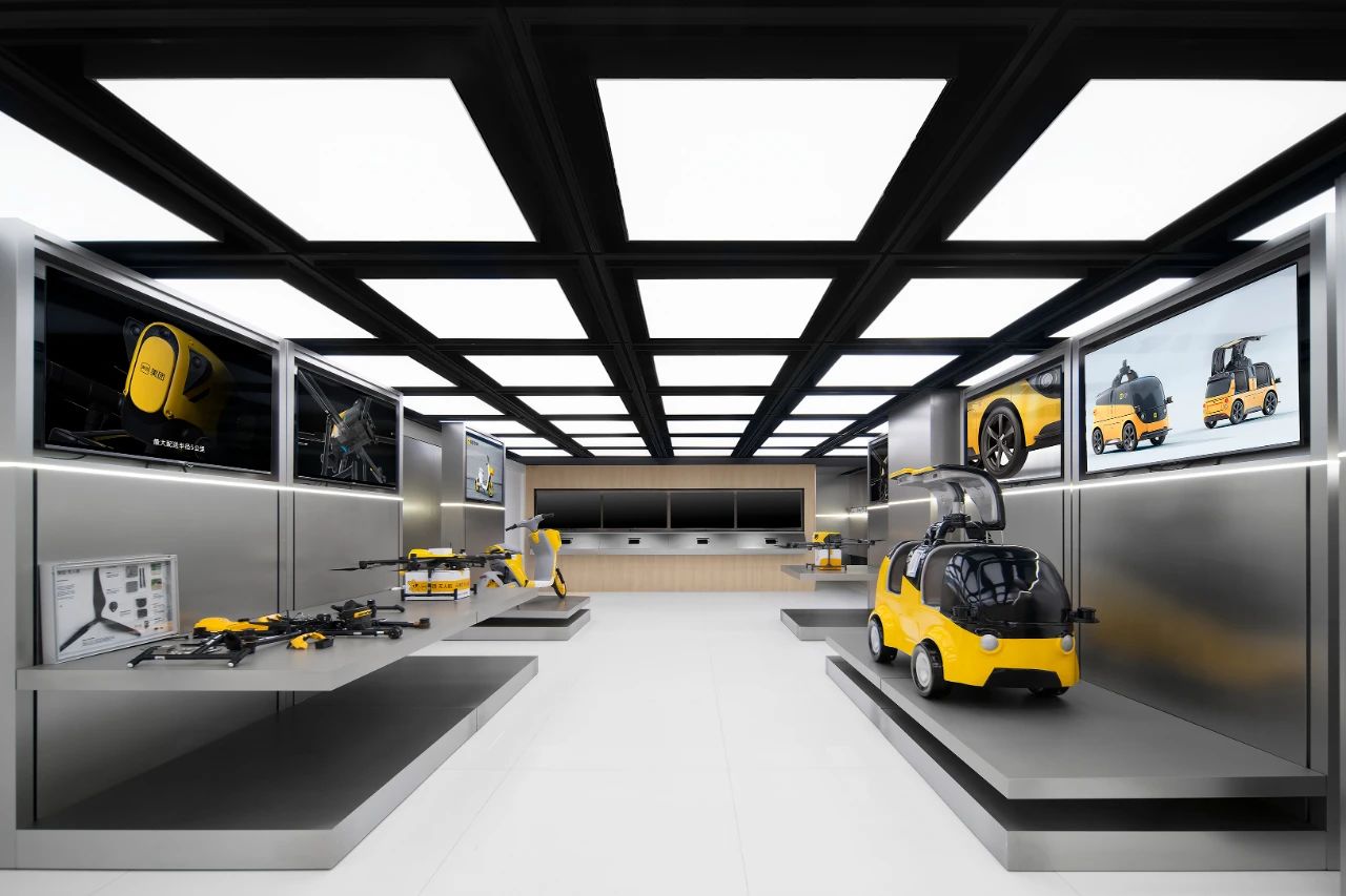 美团机器人研究院总部与机器人配送运营站丨中国深圳丨加减智库设计事务所-82