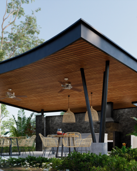 Casa Campestre 建筑可视化项目丨Obra Negra Arquitectos