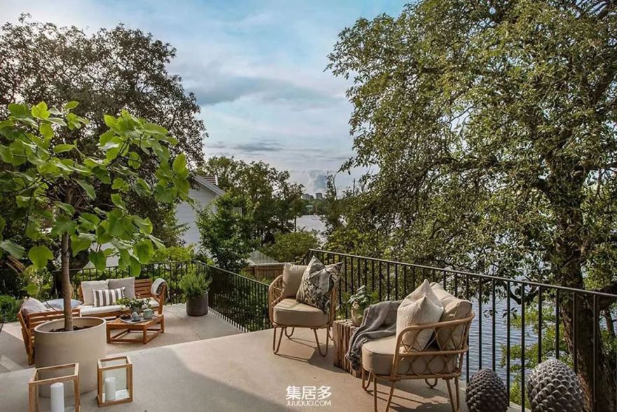 湖畔现代豪华别墅丨瑞典斯德哥尔摩-12