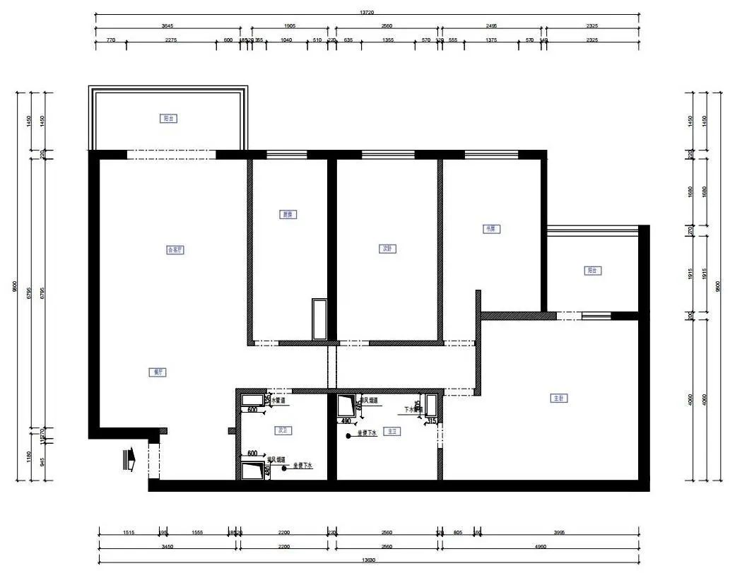 轻奢三居室设计丨中国北京丨刘子政-8