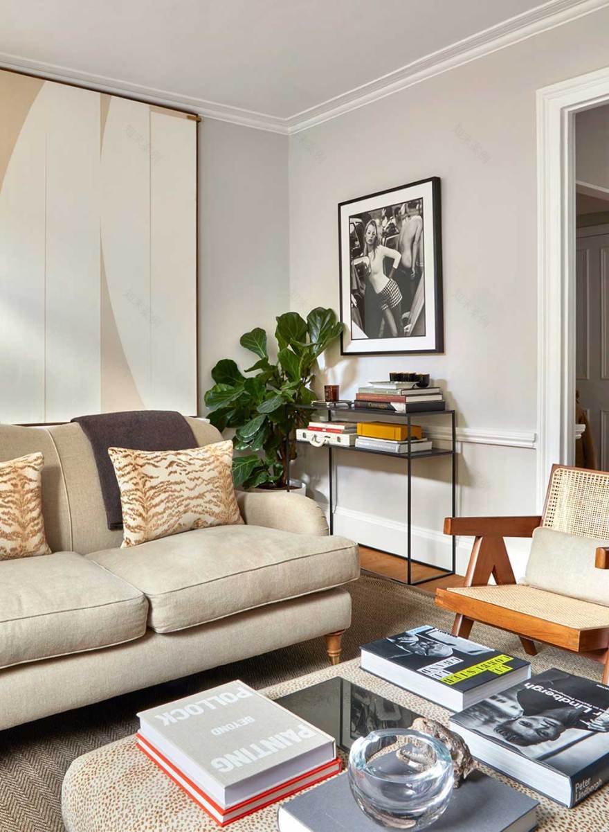 伦敦切尔西区小巧明亮公寓的精致设计-2