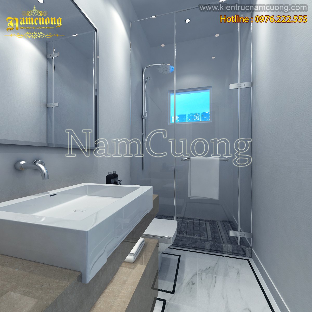 海防市现代三层办公楼设计-18