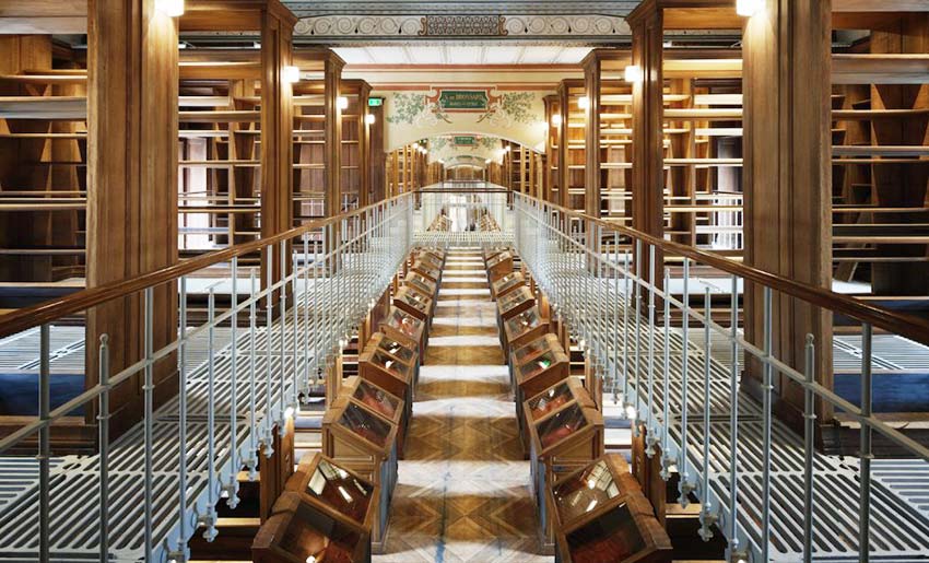 在巴黎遇见天堂！法国国家图书馆Richelieu Library-4