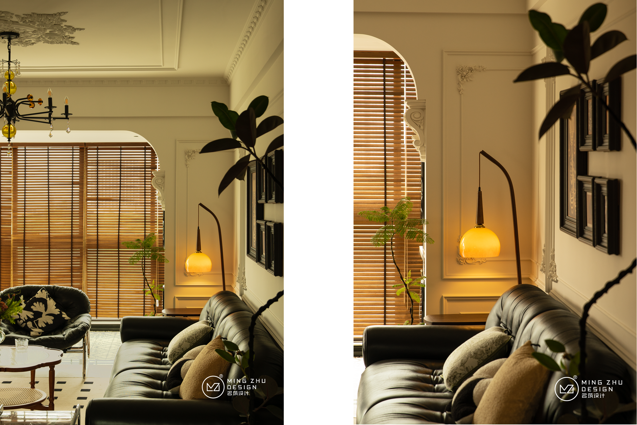 134㎡法式复古风丨中国自贡丨名筑设计-20