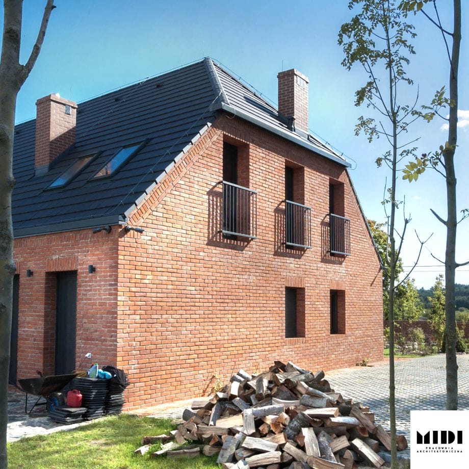 Ceglany dom  Idea Domu（砖砌房屋）-24