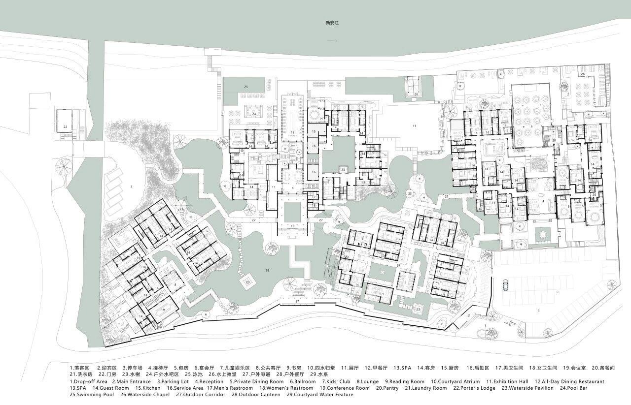 黄山紫阳烟雨度假酒店丨中国安徽丨风合睦晨空间设计-126