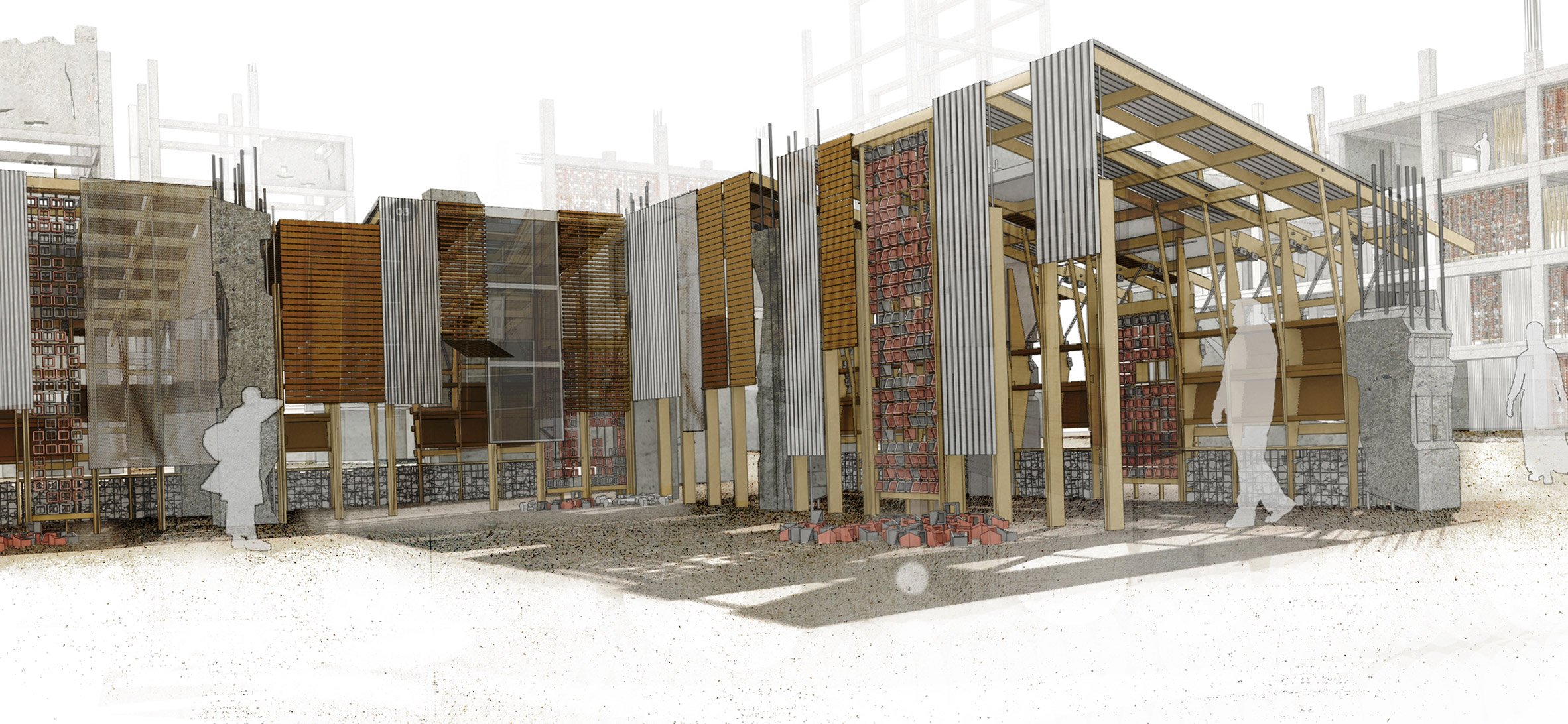 E·实验实验室,诊所丨Architects for Gaza-31