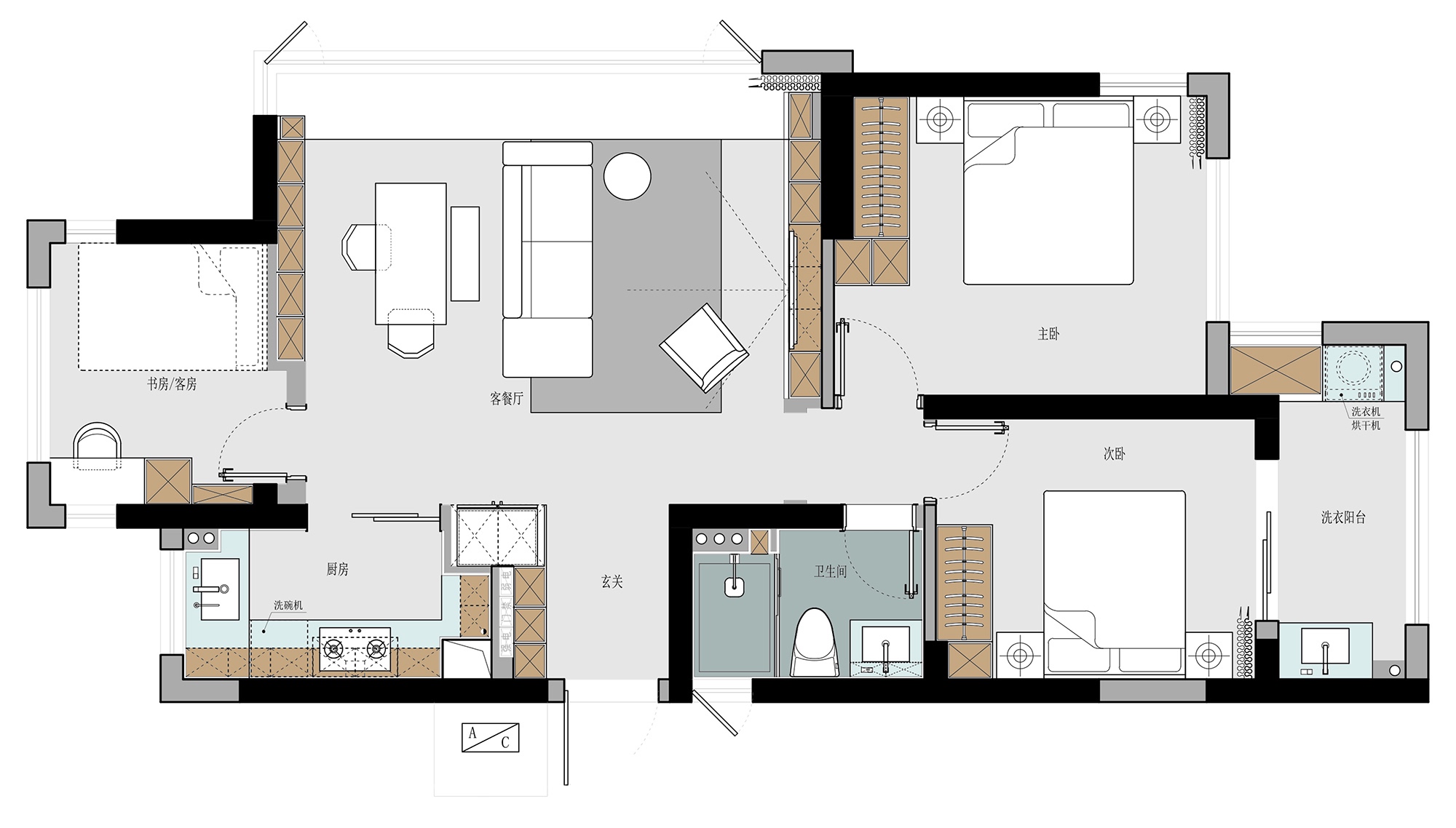 新作×尔景空间设计｜留白住宅-22