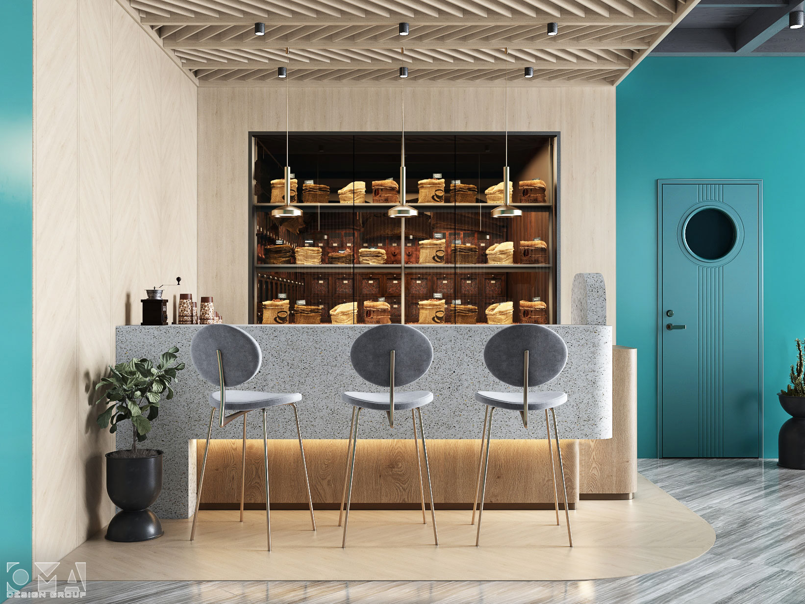 Diamond Coffee Shop 室内外设计丨沙特阿拉伯丨OUR PARTNERS-7