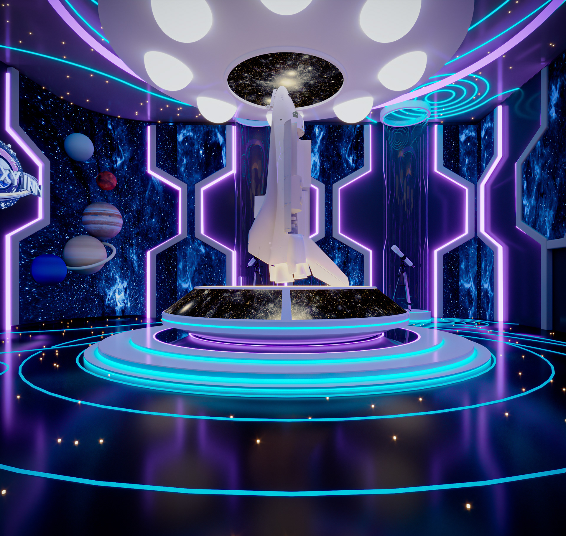 太空酒店设计（银河客栈）-31