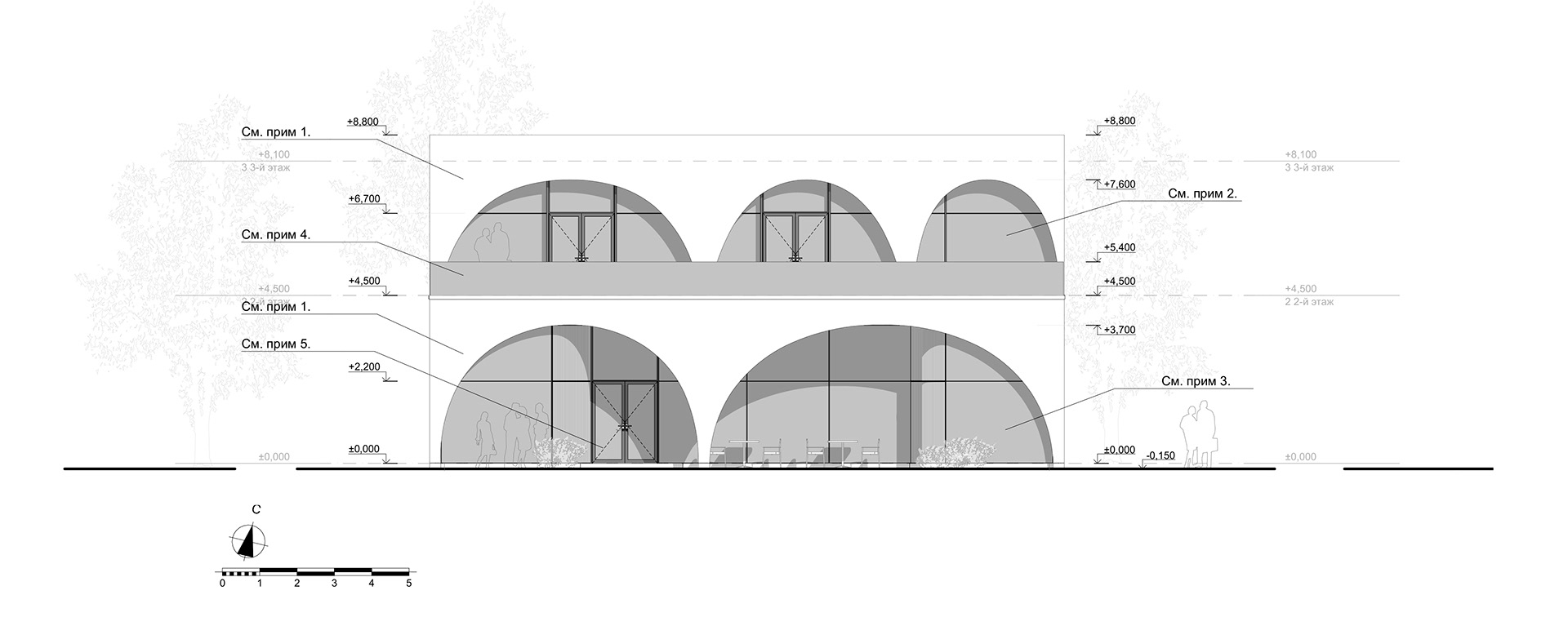 公园内家庭餐厅设计丨KASARCHITECTS-40