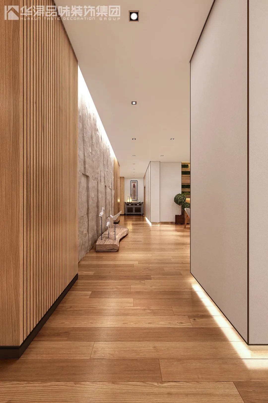 碧桂园 500m²现代原木风平层，自然和谐的生活空间-0