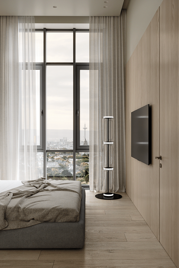 奶油色调的宁静家园丨Zeworkroom Studio-74