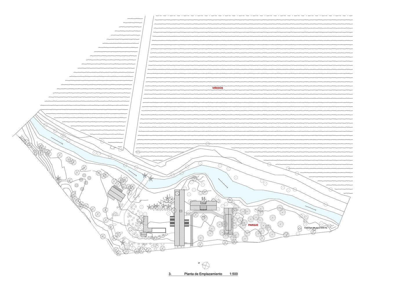 智利红木森林中的周末度假屋-37