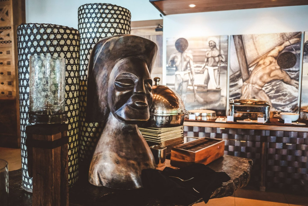 斐济五星级豪华度假酒店,现代斐济风格的海滨别墅-15