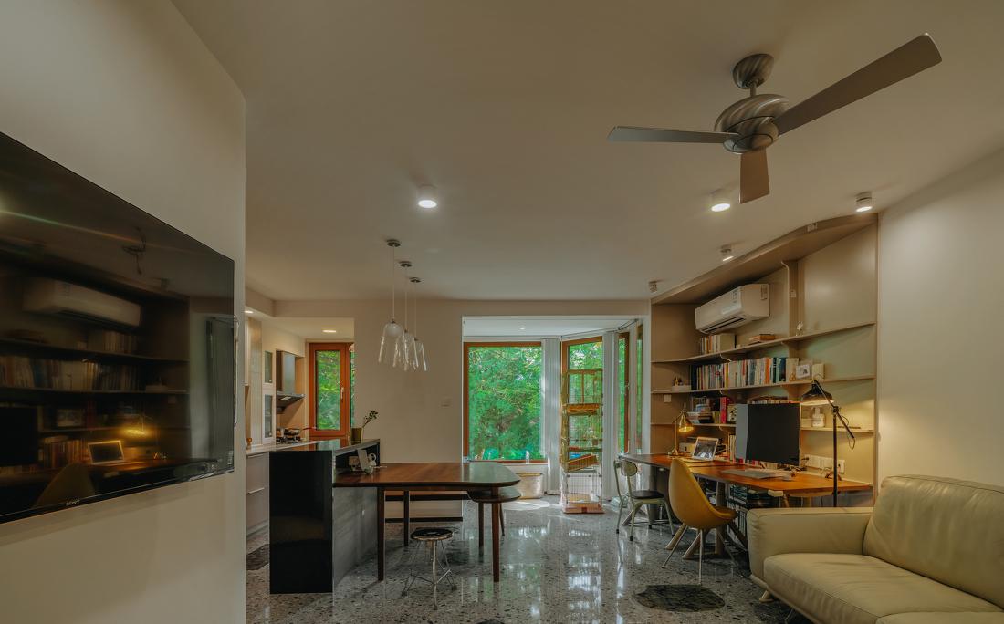 复古风一家三口的温馨之家-22