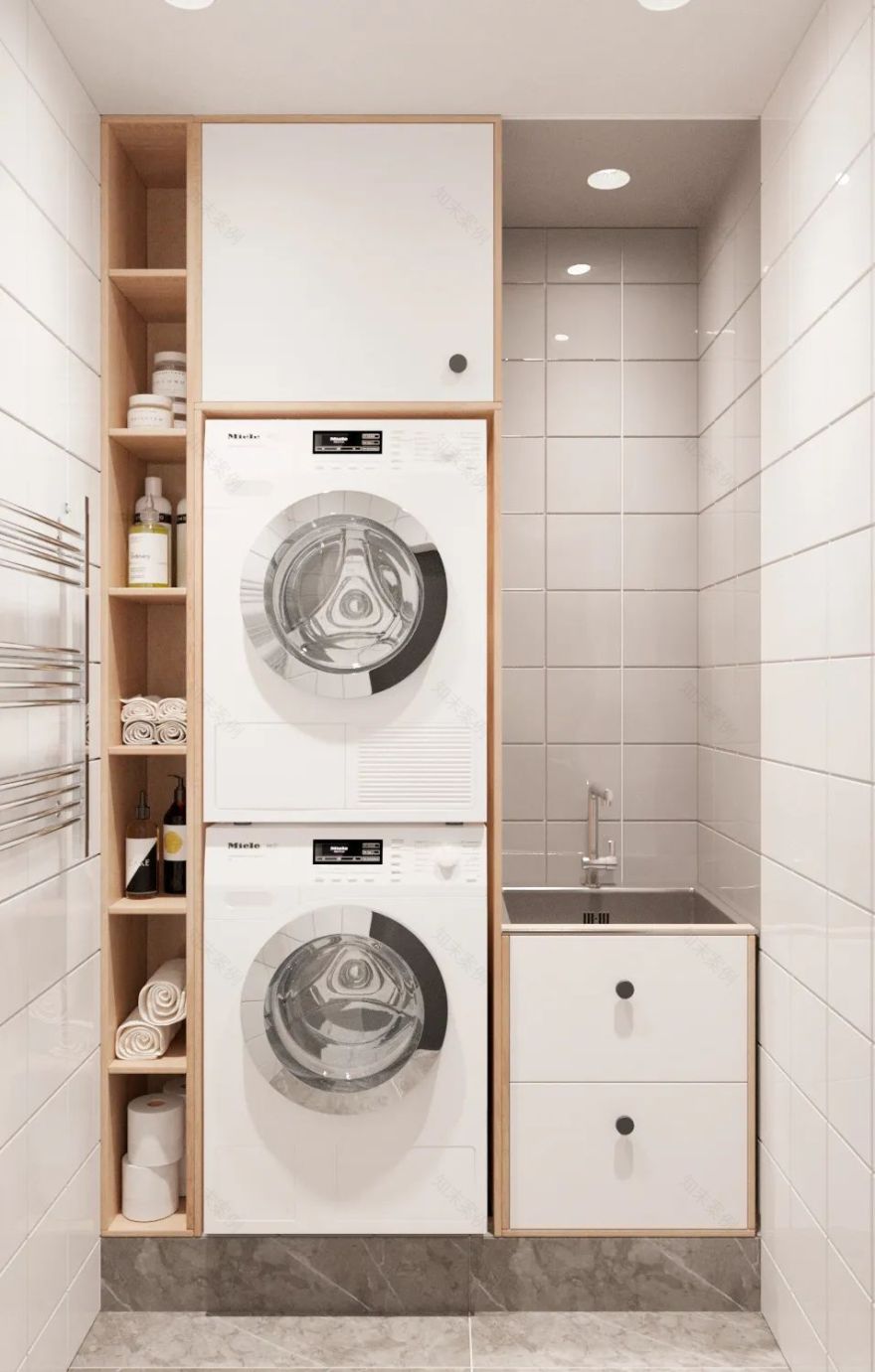 俄罗斯 120㎡原木简约公寓,素雅而精致-25