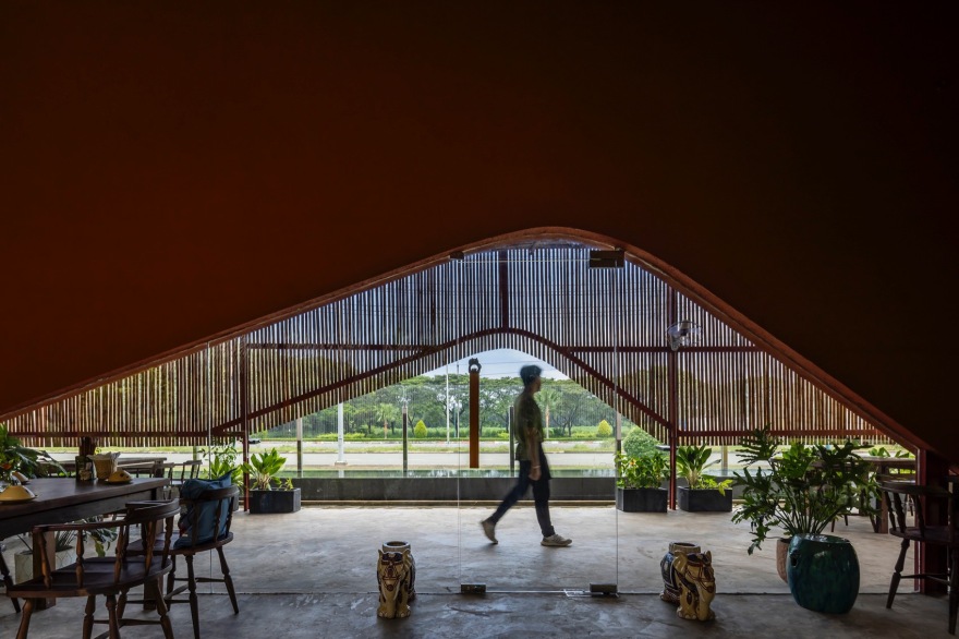 Nhà Tú花园餐厅丨越南丨Long Nguyen Design-37