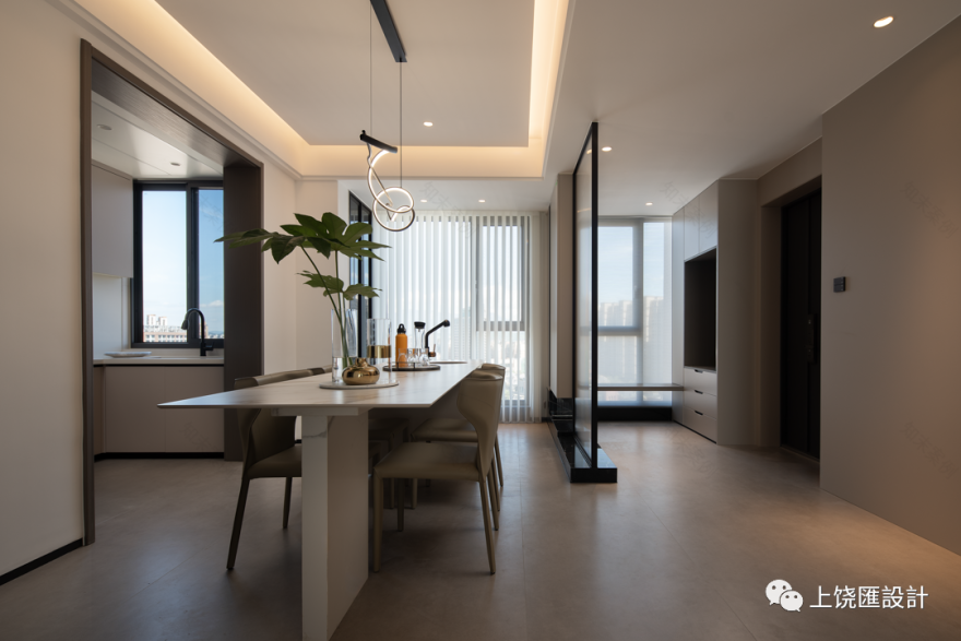 奶油风尚 · 王新涛 135㎡平层空间设计丨中国上饶丨博洛尼全屋定制-20