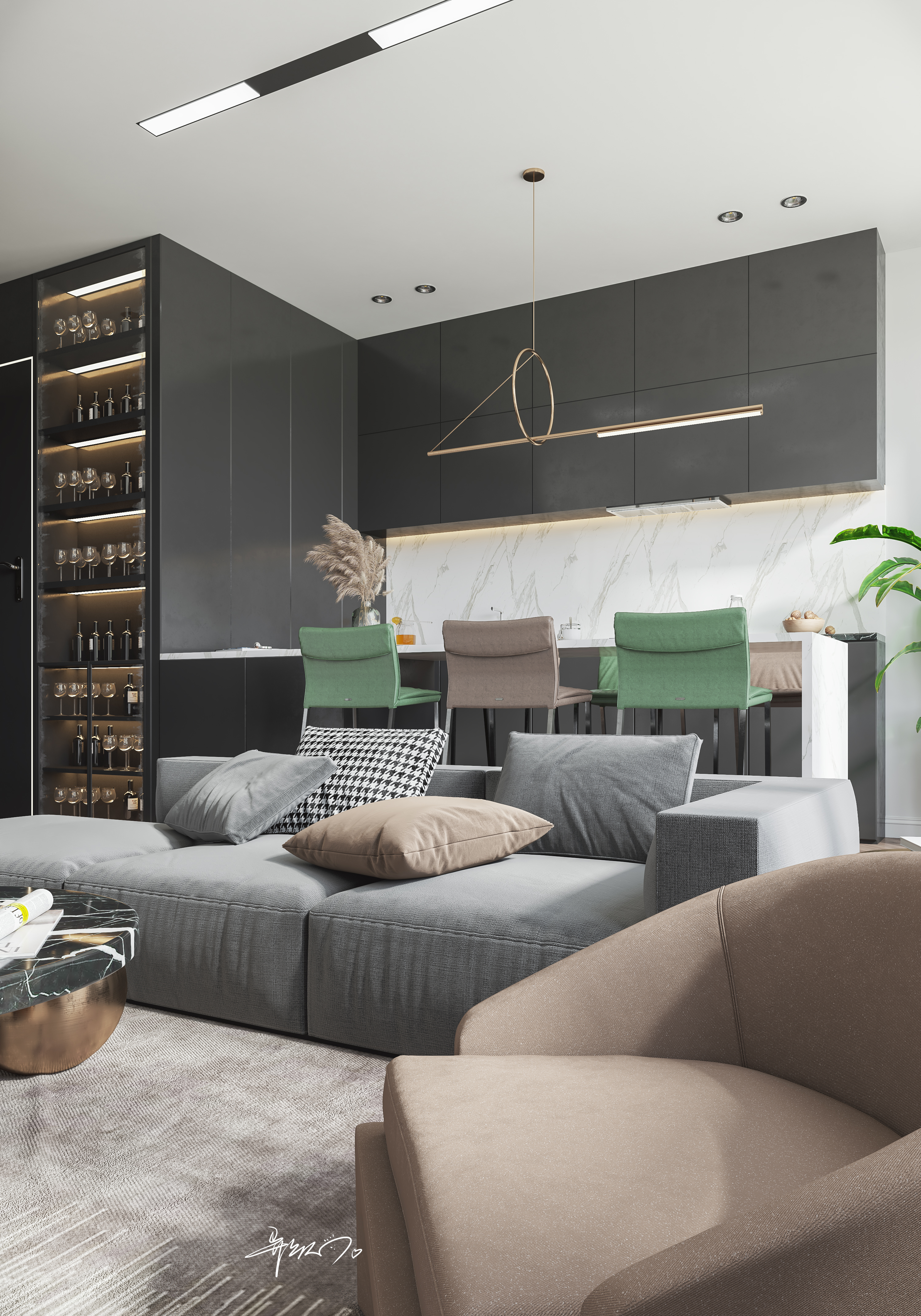 现代客厅融入 VR 技术，创新设计引领潮流-7