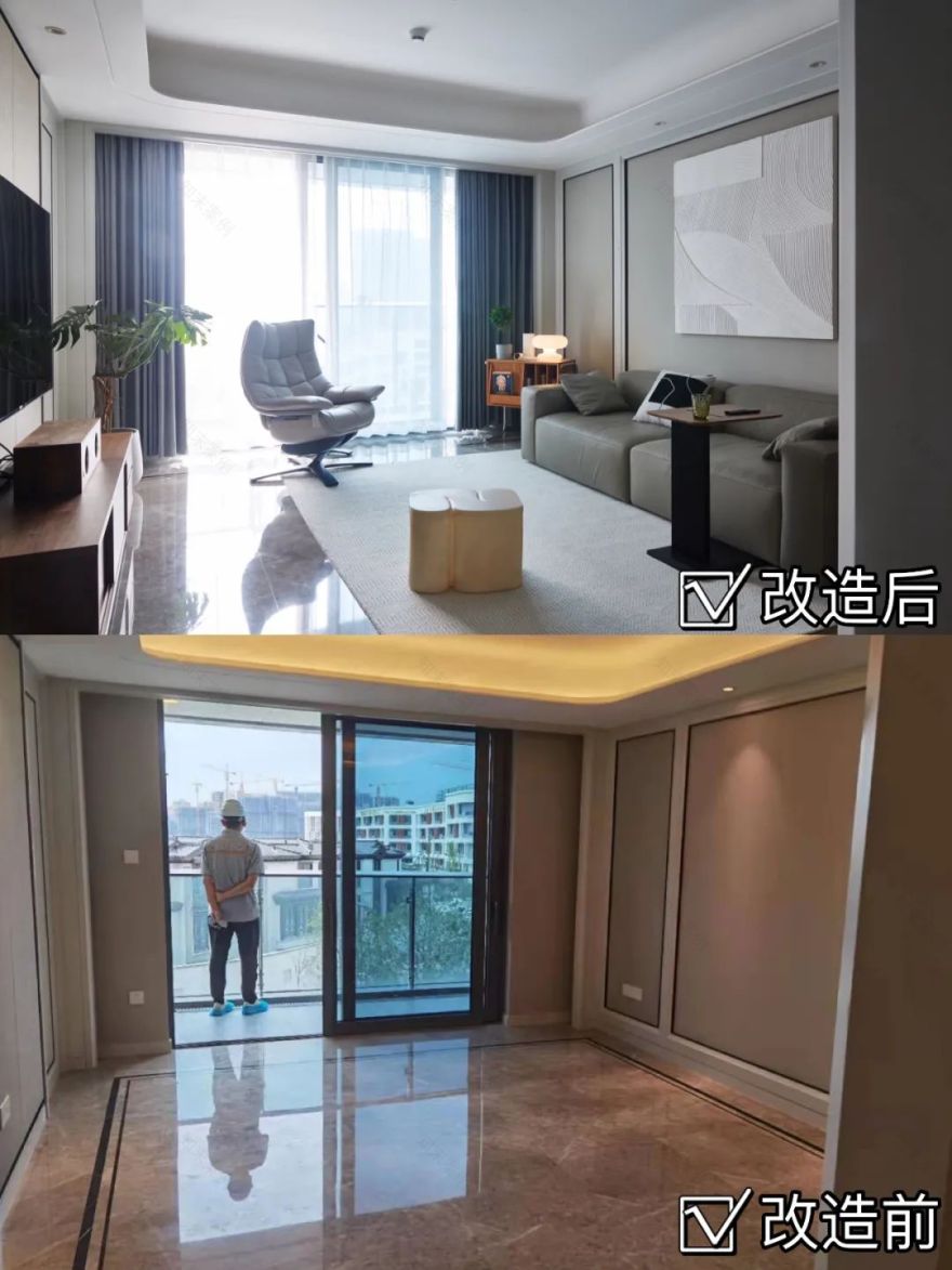 陌上新作 | 不砸不拆,154㎡融创·宜和园精装房改造-41