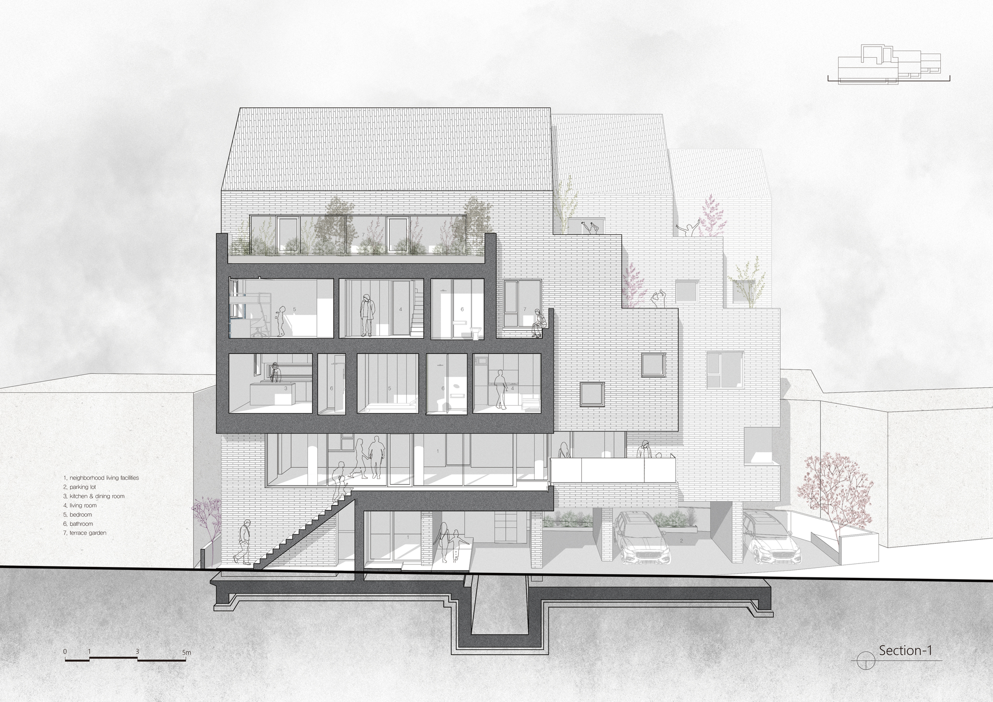 T Roof 商业和住宅建筑丨韩国首尔丨SOSU ARCHITECTS-19