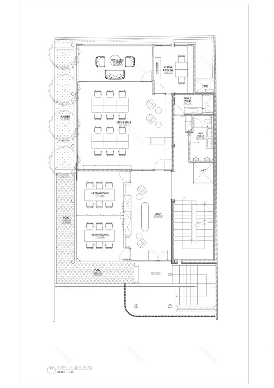 RT 私人办公室丨印度丨Bitte Design Studio-18