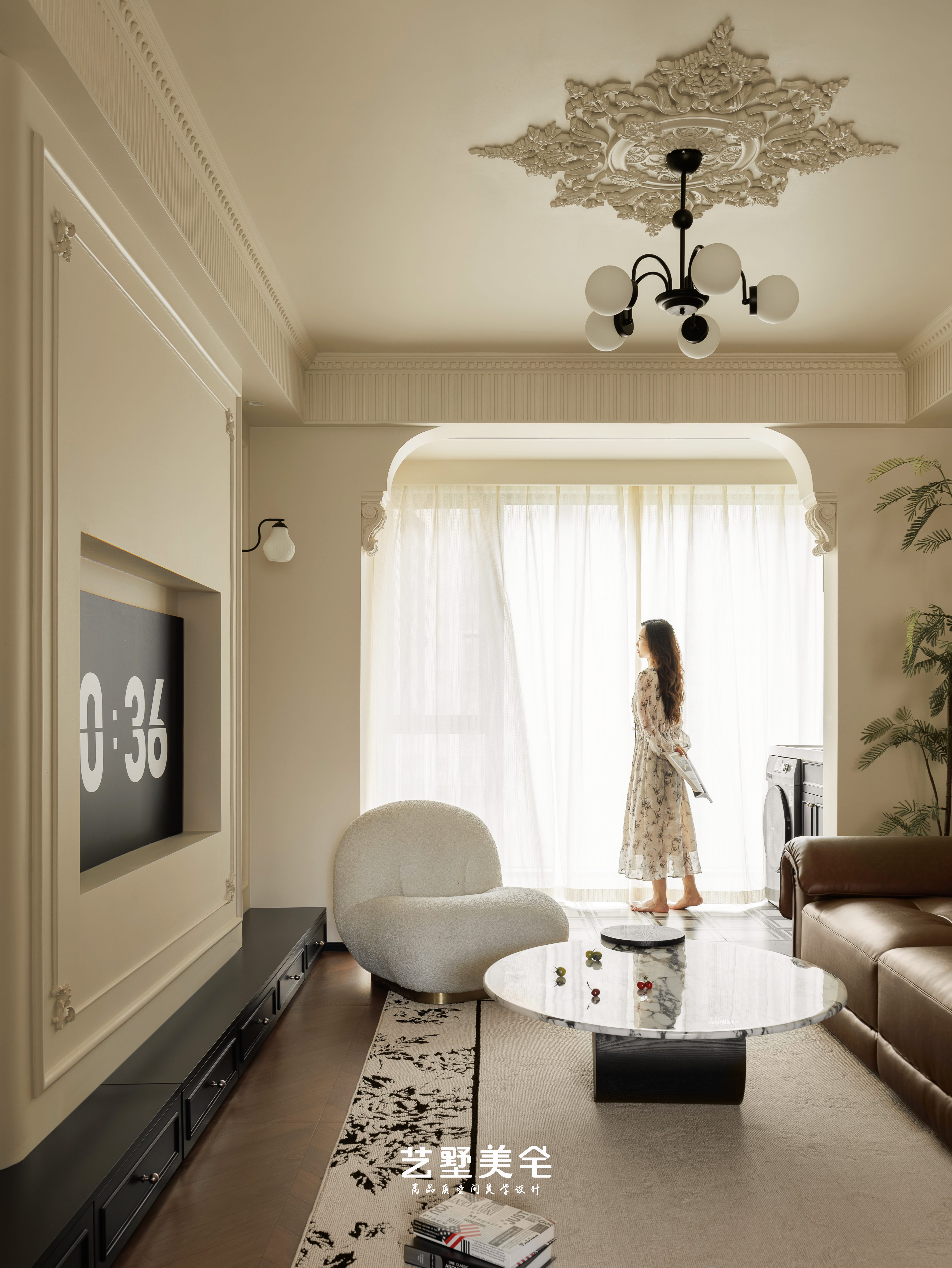 【棕调拾光】89㎡棕调法式丨中国合肥-22