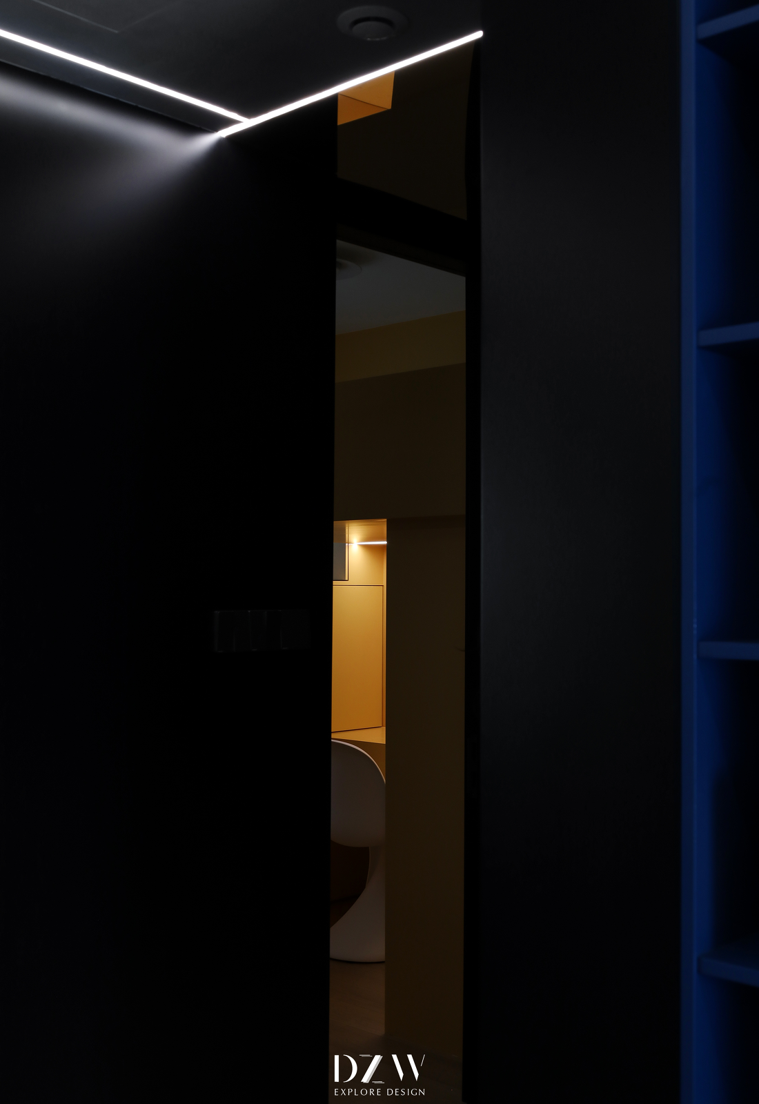 开放自由的极简新居-29