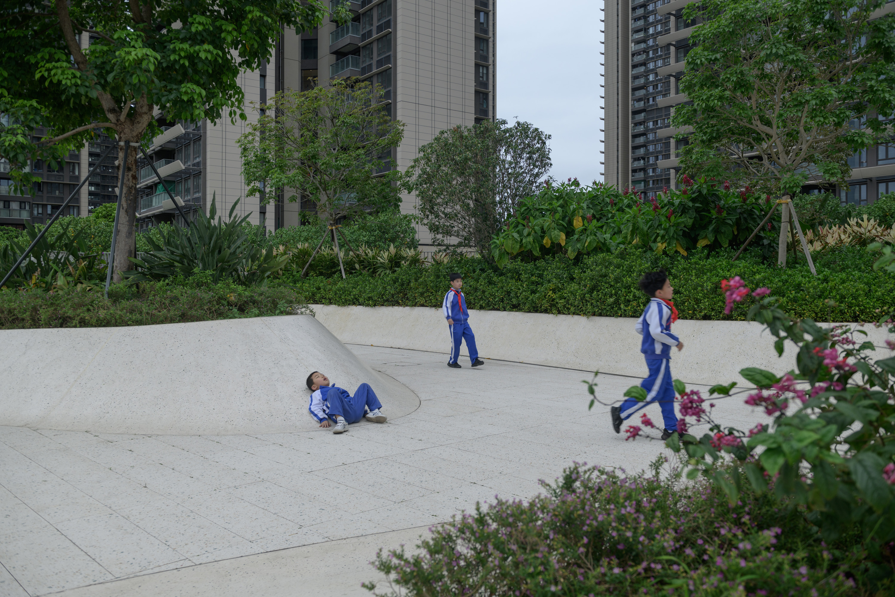 红岭教育集团 华富实验学校丨中国深圳丨大小景观,深圳市建筑设计研究总院有限公司,广州天泓-73