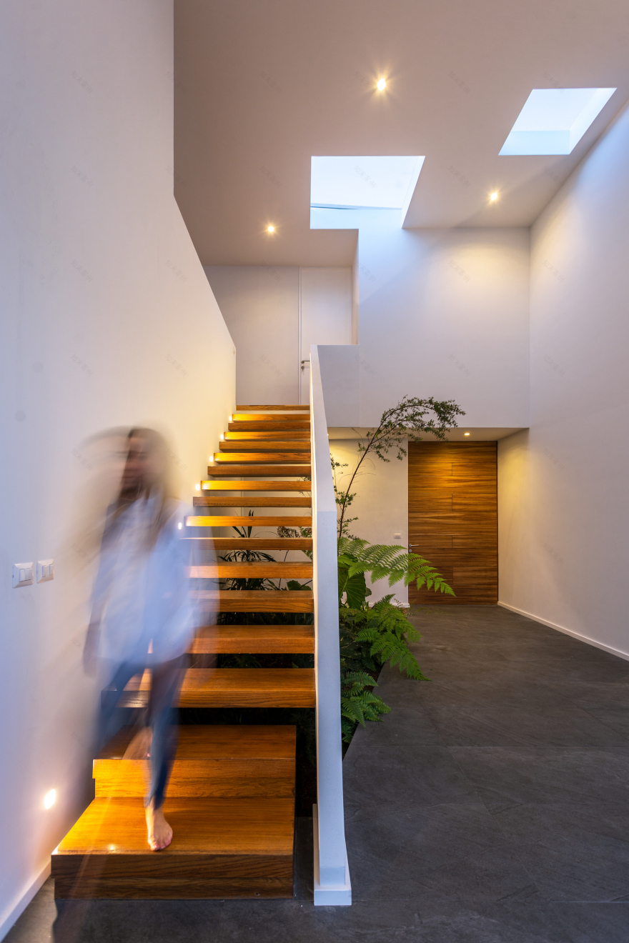 墨西哥梯形绿意住宅-21