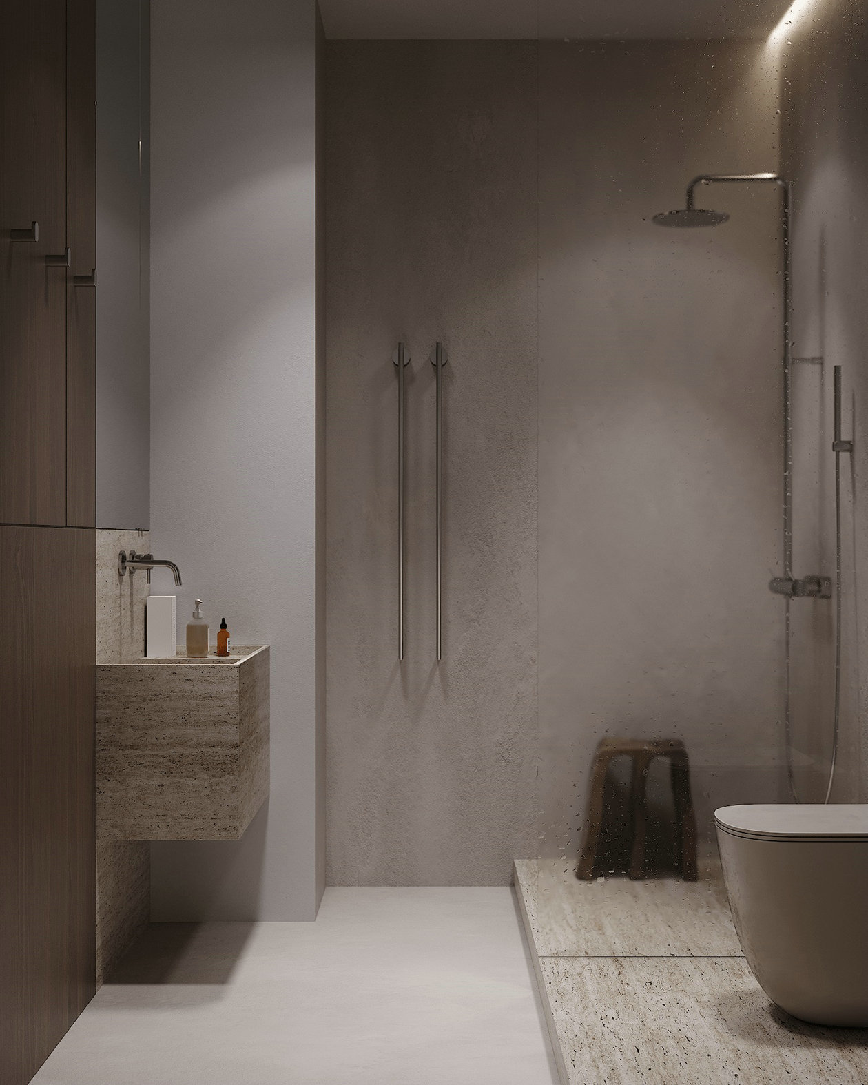 中性色系小空间公寓设计 超高级！-13