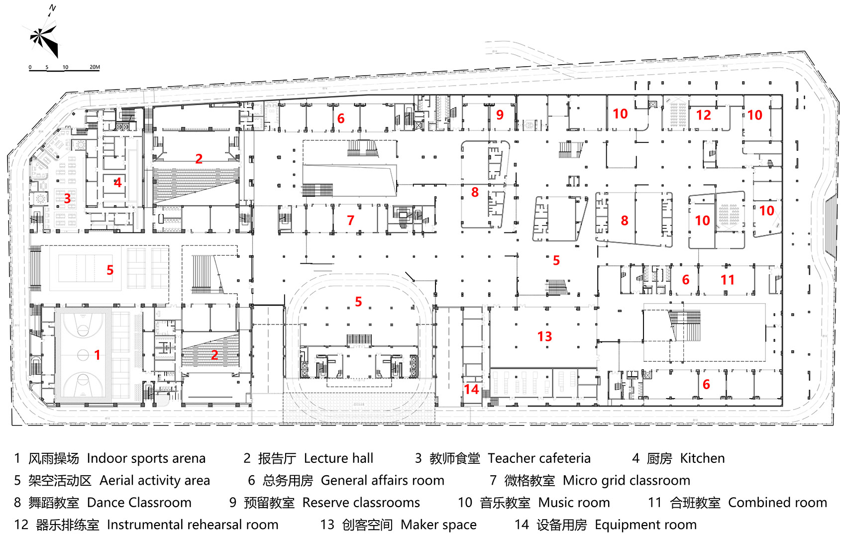 南方科技大学附属坪山学校丨中国深圳丨申都设计集团有限公司深圳分公司-71