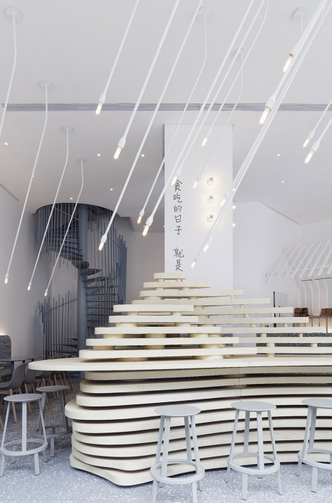 三角猫与三角烧茶食店  深凡环境艺术设计-12
