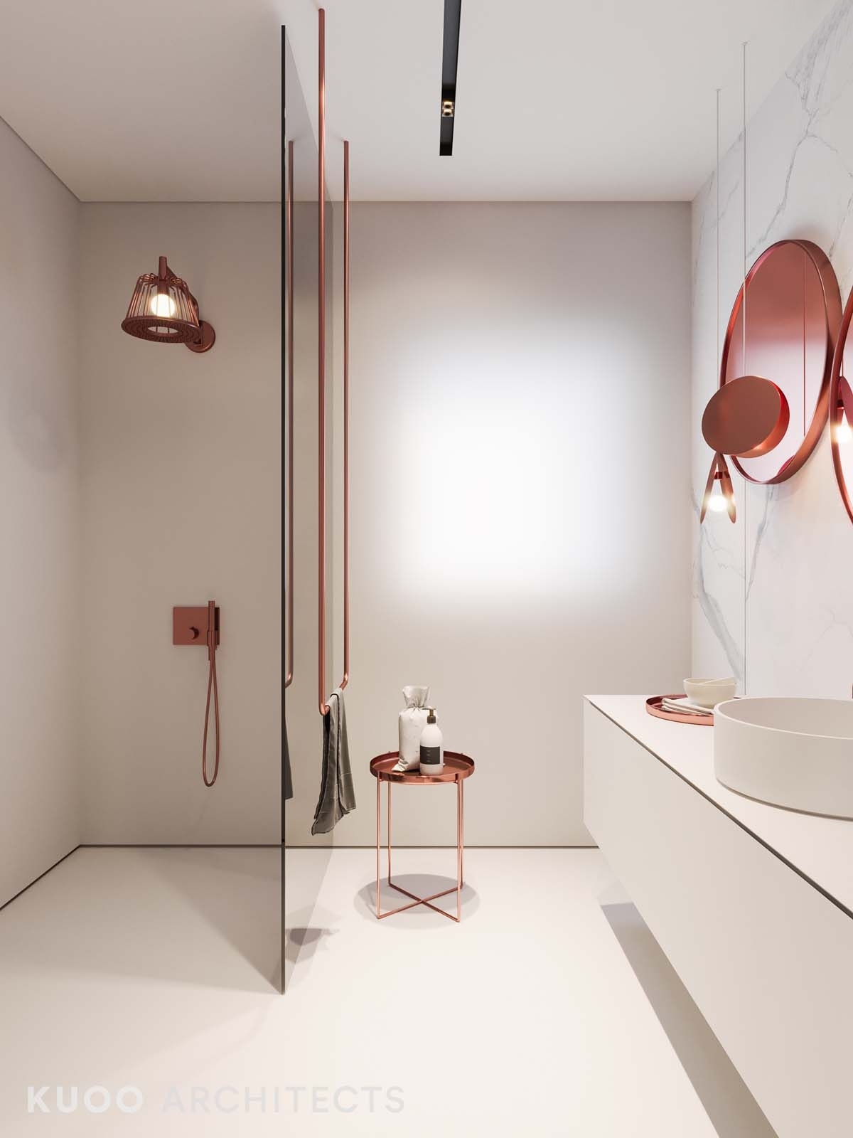 KUOO Architects设计--英国豪华与迷人的金属口音-52