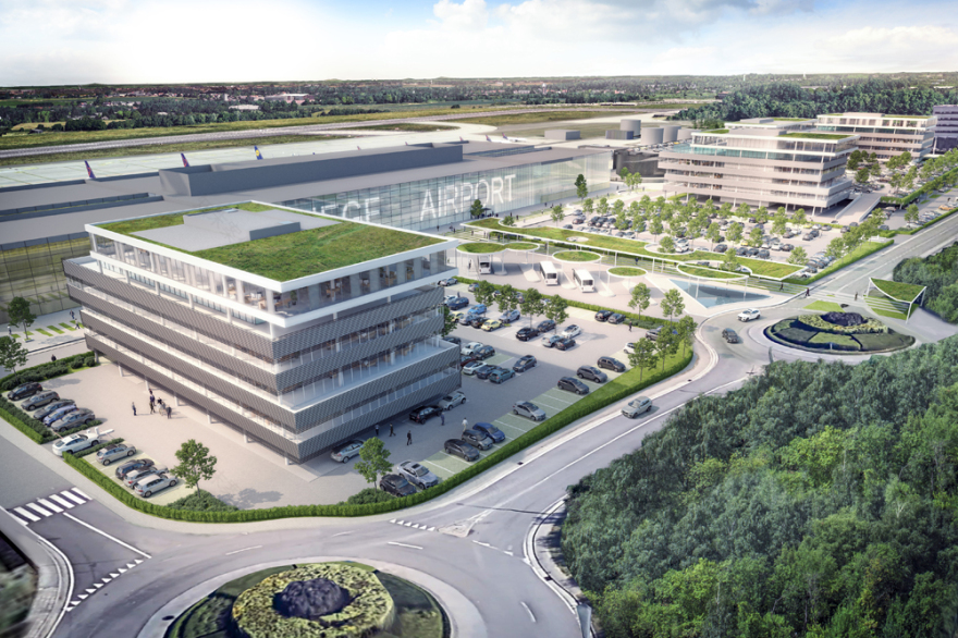 比利时列日机场概念设计-8