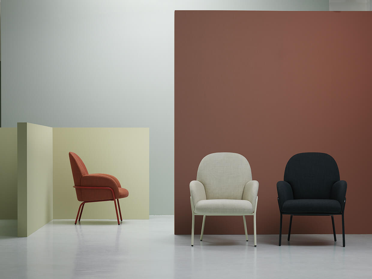 现代斯堪的纳维亚风格家居设计 | Sling Note 扶手椅-1